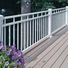 Grooved design allows for an easier and more flexible install Check Out The Westbury Aluminum Railing Image Gallery To Find The Westbury Design For You Decksdirect Balcony Railing Design Patio Railing Porch Stairs Ideas