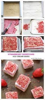 Strawberry Shortcake Ice Cream Bars Life Made Sweeter Desserts Strawberry Shortcake Ice Cream Savoury Cake