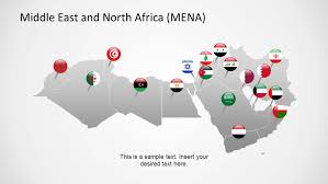 Because of their size, you should not have too hard of a time identifying them correctly on this geography quiz. Middle East And North Africa Countries With Flag Icons Slidemodel