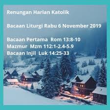 Renungan harian katolik hari ini pembacaan dari kitab yosua: 22 Renungan Harian Katolik Ideas Luke 17 Scripture Verses Luke 11