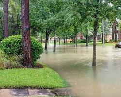 Image of flooded Houston street