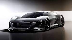 Audi Pb18 E Tron Concept Is A Driver S Car From The Future Carscoops Concept Cars Super Cars Concept Car Design