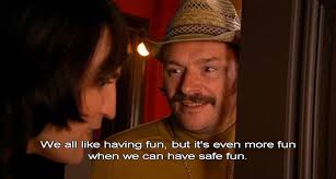 Looking rather sharp but he hasn't learnt the 3 button rule yet...