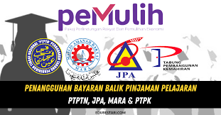 Check spelling or type a new query. Penangguhan Bayaran Balik Pinjaman Pelajaran Ptptn Jpa Mara Ptpk Pakej Pemulih Edu Bestari