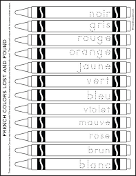 Learning The Colors In French Teaching French Immersion French Immersion Kindergarten Learning French For Kids