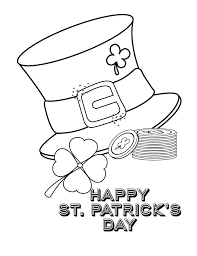 A clover to add pattern to. Free St Patrick S Day Worksheets For Kids Modern Mom Life
