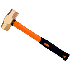 The hammer is super easy to use. Bahco Nsb502 10000 Fb Non Sparking Copper Beryllium Sledge Hammer With Fibreglass Handle 10kg X 900mm From Lawson His