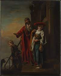 How old was ishmael when he buried his father? Nicolaes Maes Abraham Dismissing Hagar And Ishmael The Metropolitan Museum Of Art