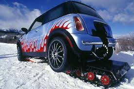 Monster Garage Mini Cooper Snowmobile Snowmobile Monster Garage Towing