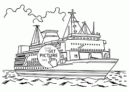 Beyond offering a cozier atmosphere, these ships' size creates a whole different experience, onboard and onshore. Real Cruise Ship Coloring Page For Kids Transportation Coloring Pages Printables Free W Coloring Pages For Kids Minion Coloring Pages Tractor Coloring Pages
