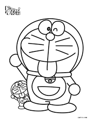 Free cartoon dragon ball z vegeta free printable coloring pages on the web. Simple Doraemon Coloring Book Decoloring Coloring Home