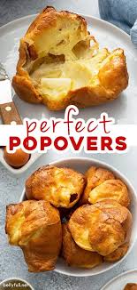 This Classic Popover Recipe Gives You The Best Popovers That Are Light Buttery And Fabulous Similar To Yorkshi In 2020 Popover Recipe Recipes Perfect Popover Recipe