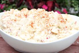 Everyone needs an easy potato salad recipe in their summer sides rotation. Hungarian Sour Cream Potato Salad Tejfeles Krumplisalata Historic Hostess