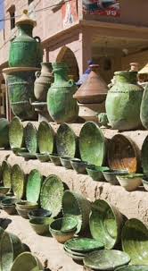 Green Pottery Morocco Artisanat Marocain Artisanat Maroc Decoration Automne