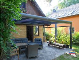 Ein Alu Terrassendach Der Marke Rexopremium 5m X 3 5m Mit Rexoclear 16mm Stegplatten Diese Anthrazitfarbene Ter Uberdachung Terrasse Uberdachungen Stegplatten