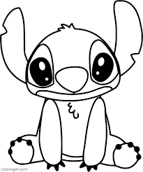 It can be really effective as an allover pattern. Lilo And Stitch Coloring Pages Coloringall