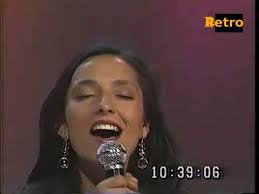 Javiera Parra en Teleonce al despertar (Chile 1991)