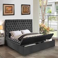 Ando5259 on this collection size bed where the flush paneled. Buy Beeston Storage Bed Grey Queen Size Without Mattress Online In Uae Sharaf Dg