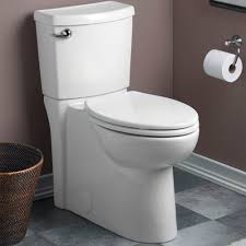 The top and bottom moun. American Standard Cadet 1 28 Gpf Water Efficient Round Two Piece Toilet Seat Included Reviews Wayfair