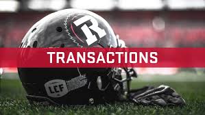 transactions september 4 2019 ottawa redblacks