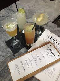 Ice Plant Bar And Restaurant Located At St Augustine Distillery In The Historic Downtown Of St Augustine Has Signature C Signature Cocktail Cocktails Daquiri