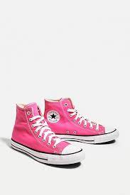 For nearly 100 years, converse shoes have been a style staple for all. Converse Chuck Taylor All Star Hyper Pink High Top Trainers Urban Outfitters Uk