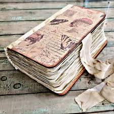 Blank Junk Journal Eco Dyed Pages Eco Paper Handmade Book Etsy Vintage Journal Junk Journal Vintage Junk Journal