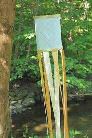 How To Make A Fabric Windsock Make Wind Chimes Outdoor