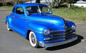 Image result for Chevron Blue 1947 Plymouth