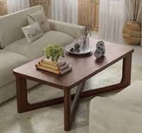Solid Wood Coffee Table 50 Nordic style | Elwarsha