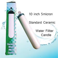 Up to 350 gallons or (3) months, gpm: 10 Standard Ceramic Water Filter Cartridge Water Filter Candle 10inch 0 5 Micron Shopee Malaysia