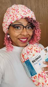 Valentine's Day crochet ideas for speckles beanie