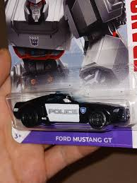 Hot Wheels Transformers Police Ford Mustang GT 35 Walmart Exclusive VHTF |  eBay