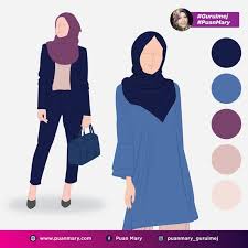 Kalau tersalah padanan baju dan tudung, mahu bad mood seharian, kan? 5 Padanan Hebat Untuk Pencinta Warna Biru Jangan Salah Pilih Kalau Tak Nak Penampilan Nampak Hodoh Hijabista