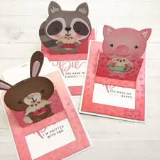 The playful cat pop up card is perfect for all occasions throughout the year to bring a bit of brightness regardless of the season! Animal Pop Up Slider Cards Stamping