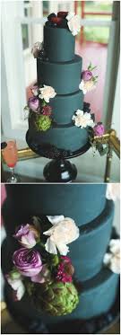 Black And Green Wedding Cake Edgy Spiritual Romance Styled Shoot Austin Tx Wedding Cake Dark Dark Green Wedding Cakes Blush Wedding Cakes