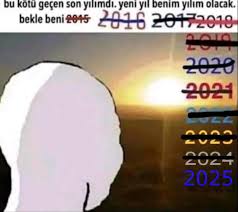 Yeni yıldan tek kelime ile dileğiniz nedir dostlar : rKGBTR