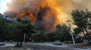 A number of fires are burning in arizona, california, colorado and oregon, sparked by drought and excessive temperatures. U0llssgsaaex9m