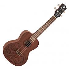 Grey shaker kitchen ideas uke tuning notes for mandolin. Luna Tattoo Concert Ukulele Mahogany At Gear4music