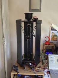Designer Turi Cacciactore Built His Rostock Delta Printer Using An Ikea Furniture Closet Kit 3d Printing Closet Kits Printer