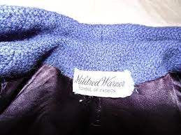 Vintage Mildred Warner School Of Fashion Full Length Cape Size Medium