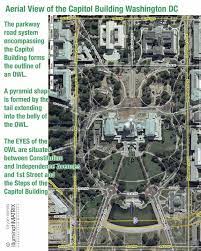 Washington's many government buildings include the white house, and the capitol, and the supreme court. Aerial View Of Capitol Building Reveals An Owl Capitol Building Aerial View Aerial