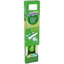 Le balai swiffer est une alternative efficace pour le nettoyage des surfaces de votre maison. Swiffer Sweeper Dry Wet All Purpose Floor Mopping And Cleaning Starter Kit Shop Brooms Dust Mops At H E B