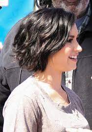 Demi Lovato S Haircut Is Crazy Cute Take A Look From Every Angle Short Thick Wavy Hair Thick Hair Styles Haircut For Thick Hair