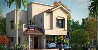 تصاميم ومساقط فيلا مودرن 4 غرف نوم House Styles House Elevation House