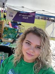 Naomi Naylor, Executive Director of Quakertown Alive!, donated a Blue Heron  painting, by local artist Jim Lukens, to St. Luke's Cancer Center-Upper  Bucks. Naomi selected this painting because the Blue Heron, while