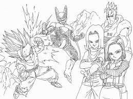 The dragon ball z coloring pages will grow the kids' interest in colors and painting, as well as, let them interact with their favorite cartoon character in their imagination. Dragon Ball Z Coloring Book Pdf Coloring Pages Coloring Home