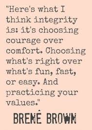 Here S To Integrity Integrity Quotes Inspirational Quotes Brene Brown Quotes