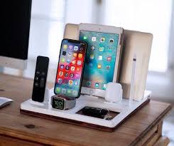 Dskstnd Five White Free Shipping Desk Charging Station Wireless Macbook Pro Iphone Xs Xr 8 Ipad Apple Watch 4 Ai Apple Products Apple Accessories Apple Phone