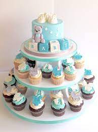 Baby Shower Cupcake Tower Baby Shower Cupcakes For Boy Baby Shower Cupcakes Baby Shower Cakes
